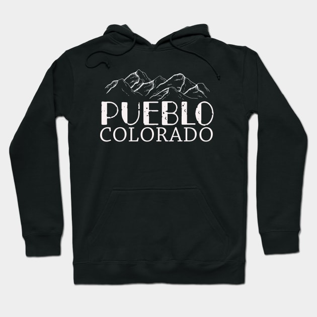 Pueblo Colorado Pueblo Co Colorado Hoodie by BoogieCreates